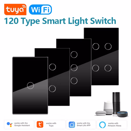 Mini spina e presa di alimentazione WiFi Funziona con l'APP Google Home Amazon Alexa Tuya